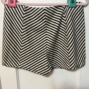 Alya black and white stripped shorts 2.5” inseam size 12